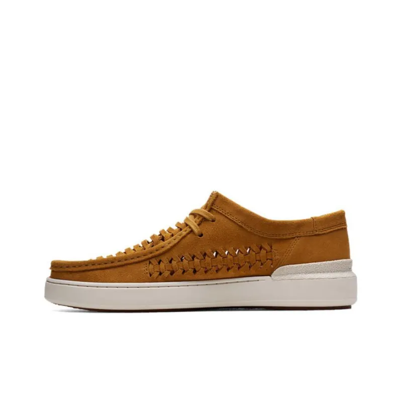 Clarks Stylish Skateboarding Shoes Men's Yellow-0