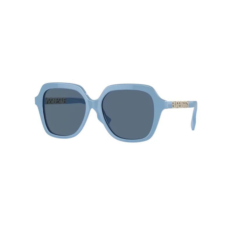 Burberry Injection Molded Irregular Shape Sunglasses Women's Blue-0