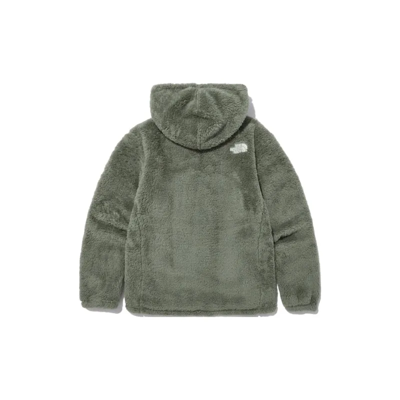 THE NORTH FACE Comfy Ex Fleece Hoodie Light Khaki Unisex Korea Version-1