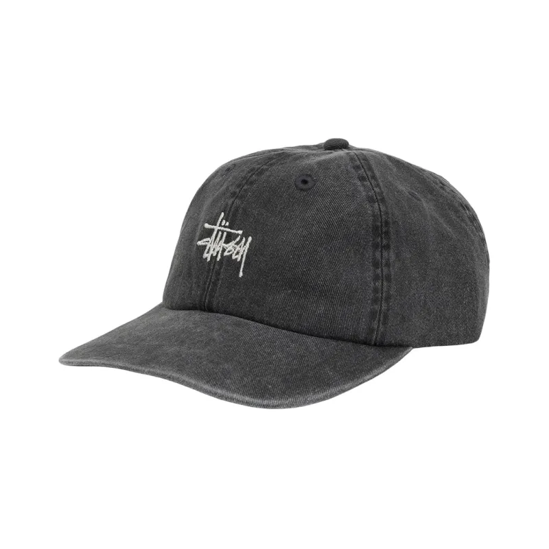 Stussy Cotton Baseball Caps Unisex Dark Gray-0