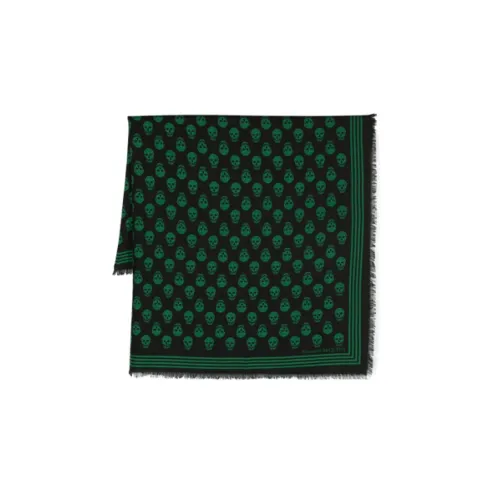 Alexander McQueen Skull-print Wool Scarf