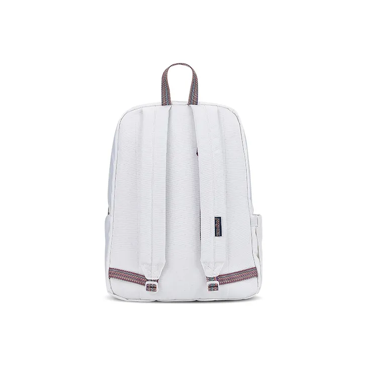 JanSport Fabric Laptop Backpack Medium Size Unisex Milk White-3