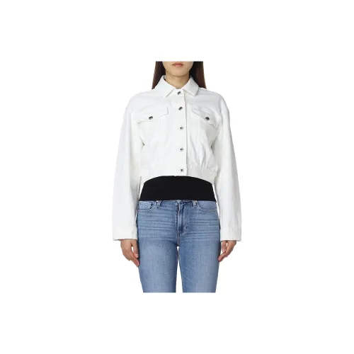 MICHAEL KORS Denim Jacket Women's White