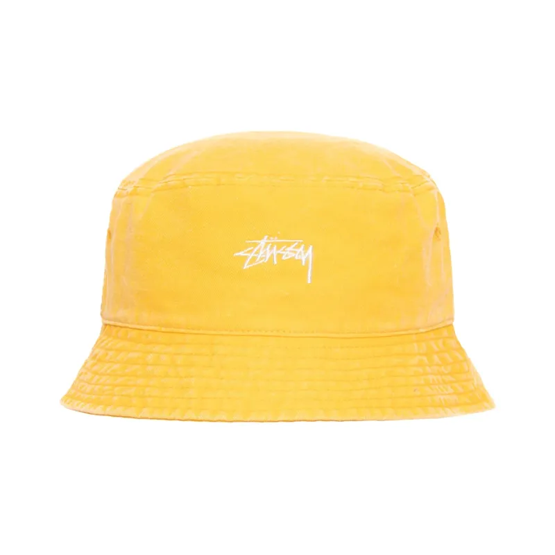 Stussy Washed Stock Bucket Hat-1