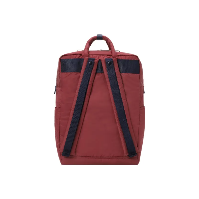 MARNI Cotton With Nylon Backpack Men's Olive Green/Red/Orange-3
