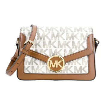 MICHAEL KORS Jessie Leather Crossbody Bags Shoulder Bags Women's Khaki