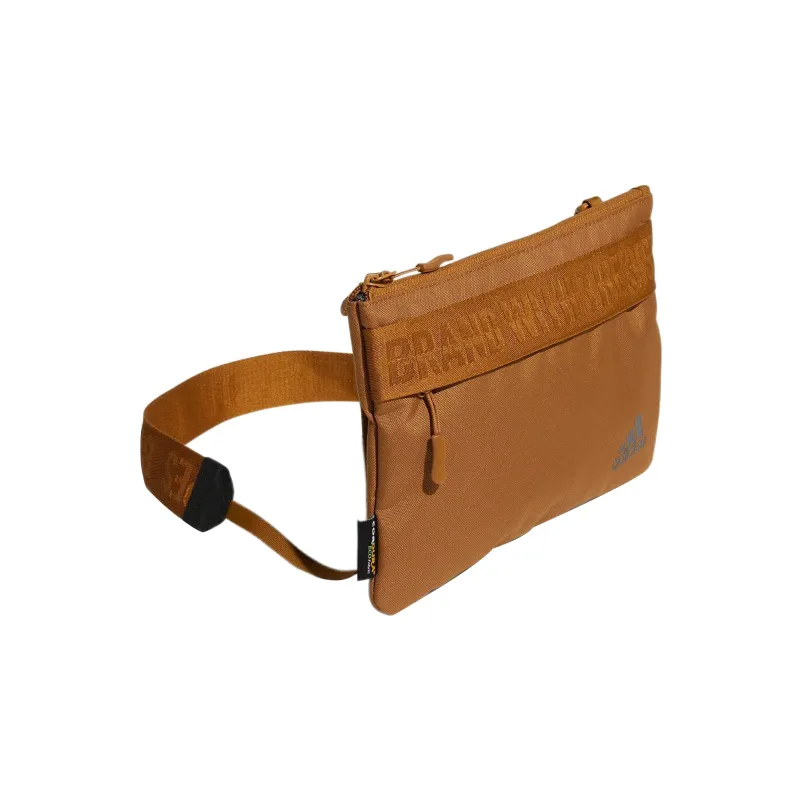 Adidas Polyester Shoulder Bag Men's Earth Yellow-1