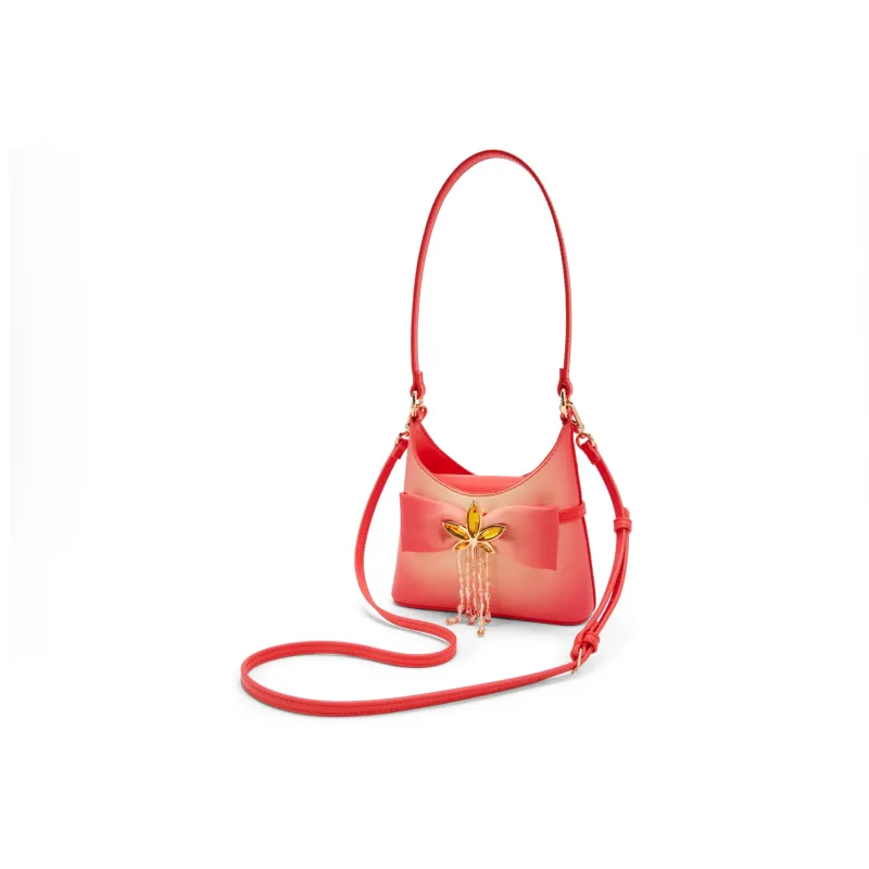 CHARLES&KEITH Glory Of Kings Collaboration Series Polyurethane Maple Leaf Shoulder Bag Women's Multicolor-13