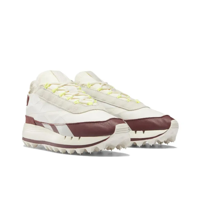 Reebok Legacy 83 White Rich Red Women's-2