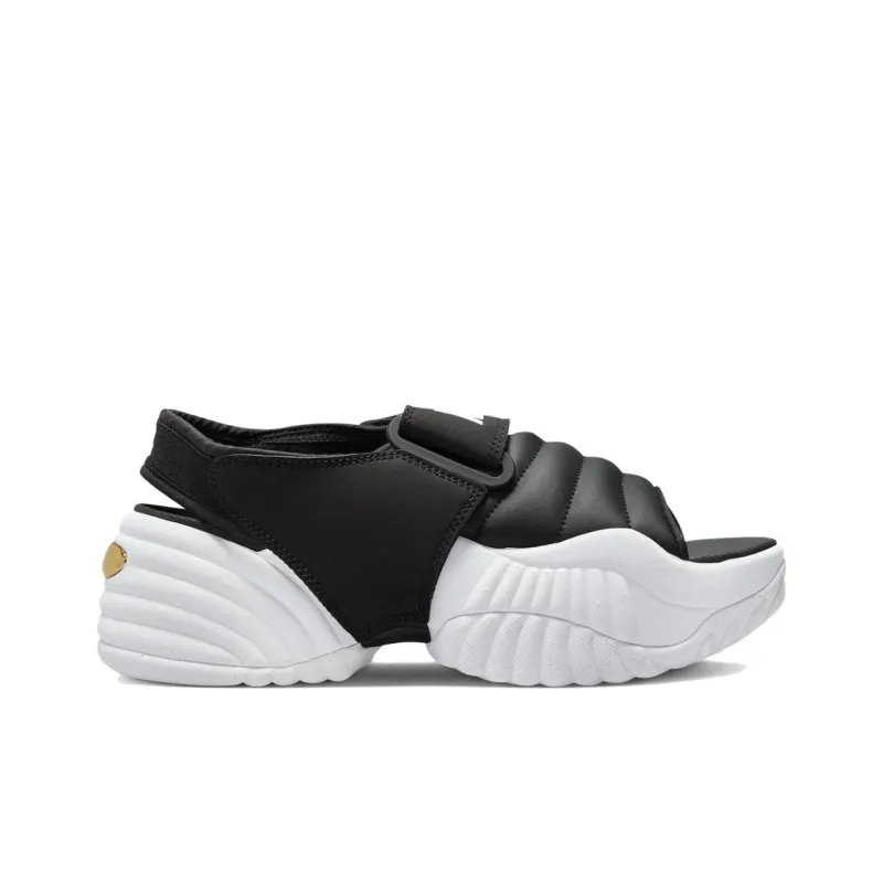 Nike Air Adjust Force Sandal Black Metallic Gold Women's-2
