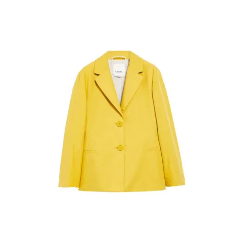 'S MAX MARA Business Suits Women's Yellow