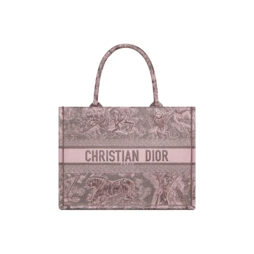 DIOR BookTote Handbags Gray/Pink