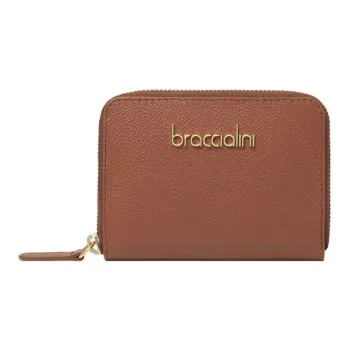 Braccialini PU Coin Purses Wallets Women's Brown
