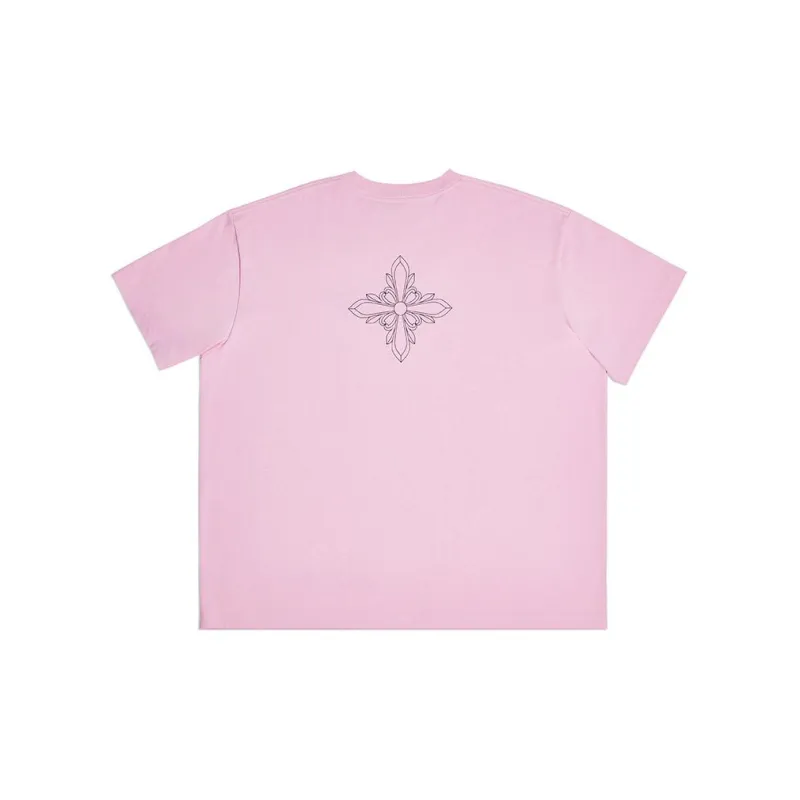 SMFK Smfk X Mlb X New Era Collaboration Collection T Shirt Women's Pink-1