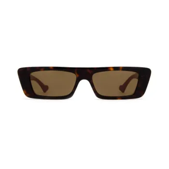 GUCCI Rectangle Frame Sunglasses