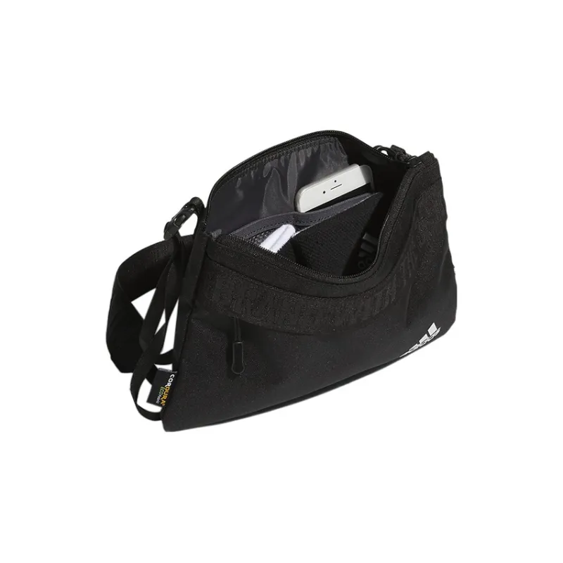 Adidas Polyester Crossbody Bag Shoulder Bag Men's Black-3