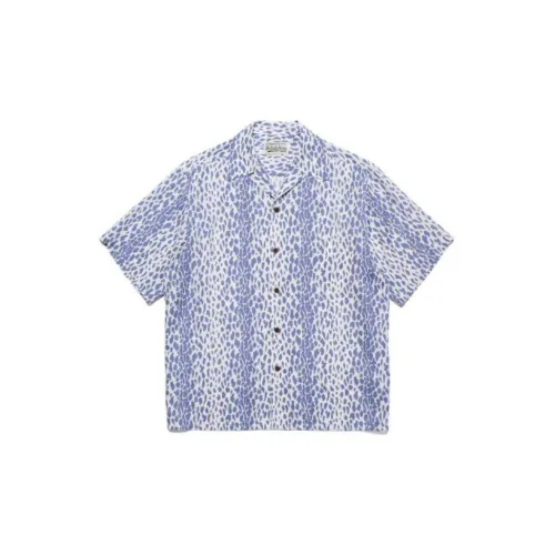 WACKO MARIA Shirts Men Blue