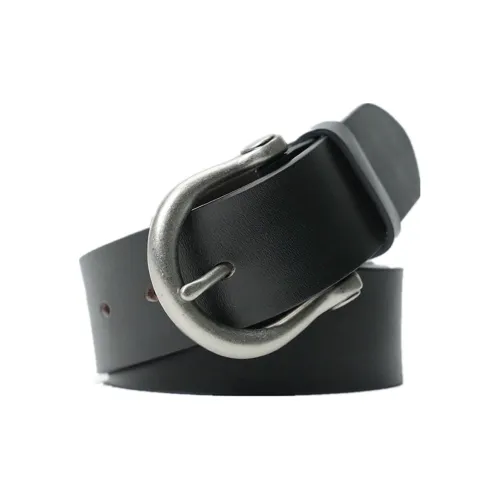 NOMK Cow Leather Leather Belts Men's 3.3CM