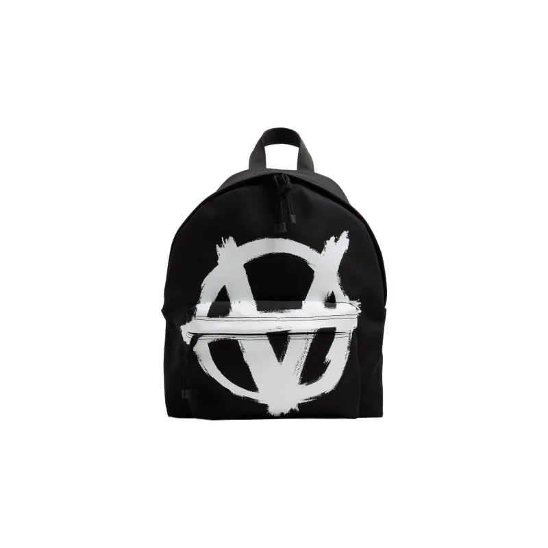 Vetements Canvas Backpack Men's Black-0