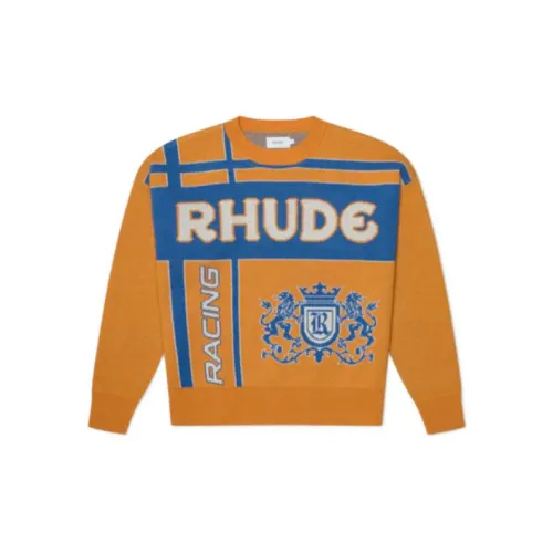 RHUDE Sweaters Men Orange