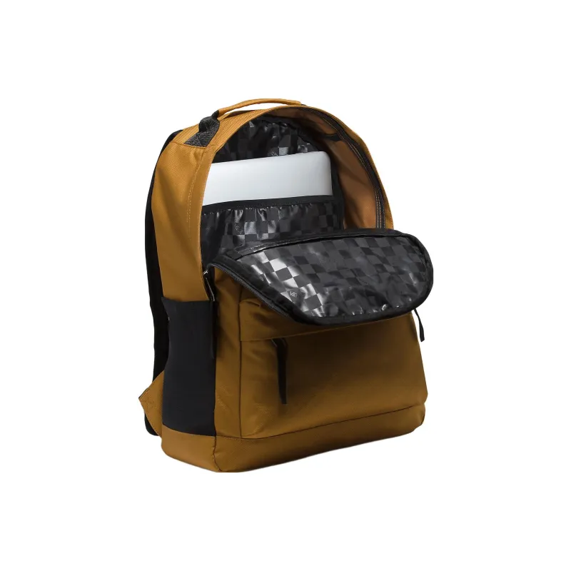 Vans Polyester Backpack Regular Unisex Gold Brown-3
