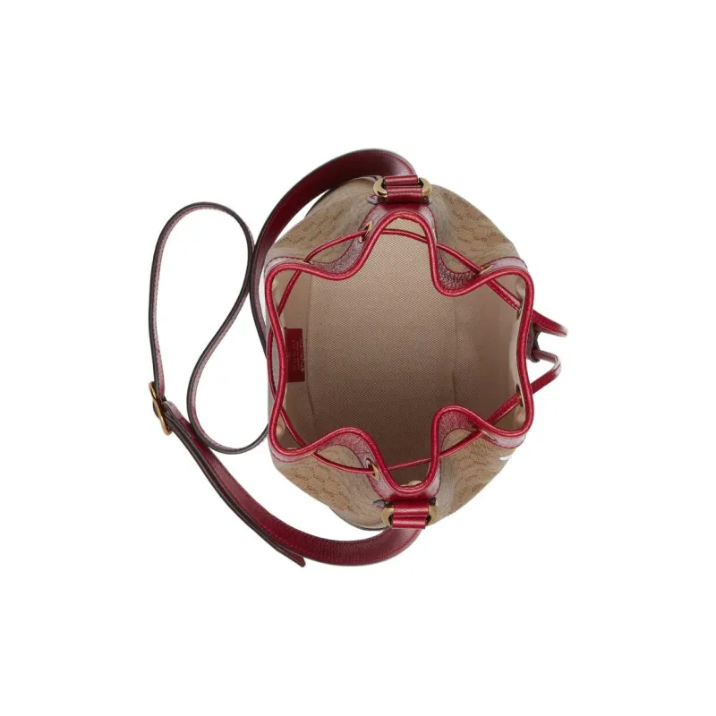 GUCCI Doraemon Collaboration Canvas With Leather Bucket Bag, Shoulder Bag, Crossbody Bag Women's-4