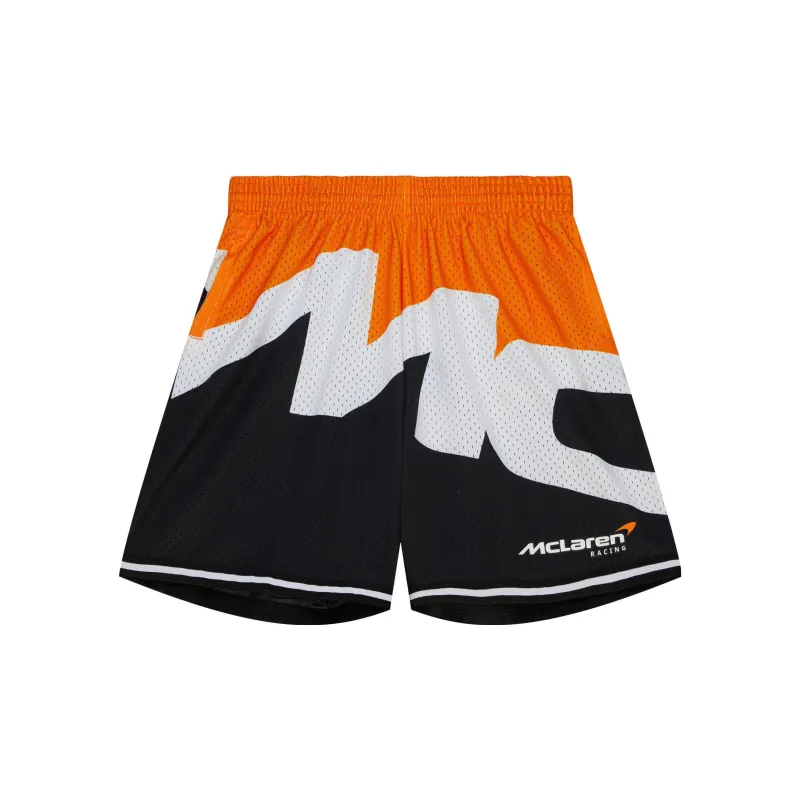 Mclaren X Mitchell Ness M&N X McLaren Co-branded Series Casual Shorts Men Multicolor-1