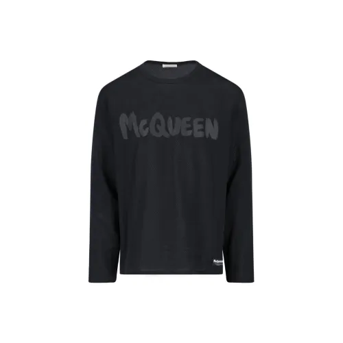 Alexander McQueen Sweatshirts Men Black