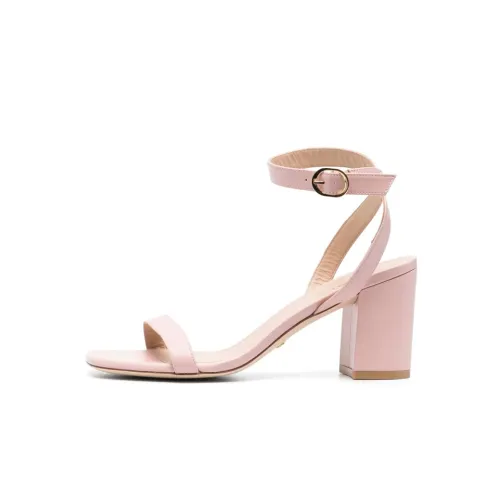 stuart weitzman 85mm Block-heel Ankle-strap Sandals