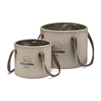 NATUREHIKE Outdoor Water Equipment Bucket 10L 20L PVC Polypropylene
