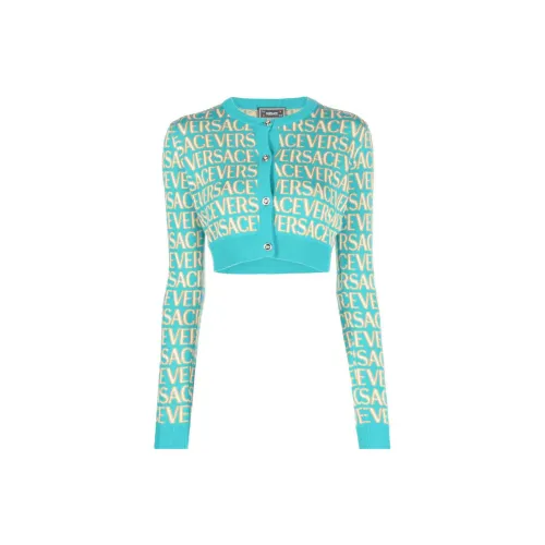 VERSACE Knitwear Women's Blue/Green