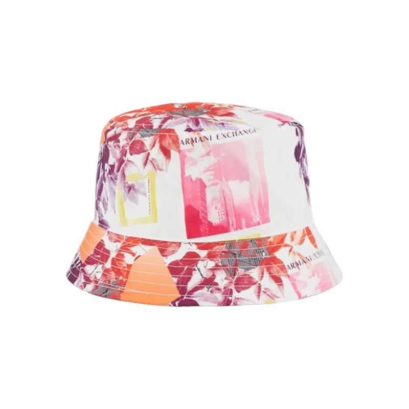ARMANI EXCHANGEAE Cotton Bucket Hats Unisex Multicolor-1
