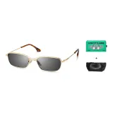 MK308YJ-001 Gold Frame with Black Lens (Gift Box Set)