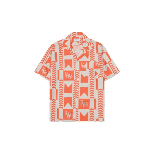 RHUDE Shirts Men Orange