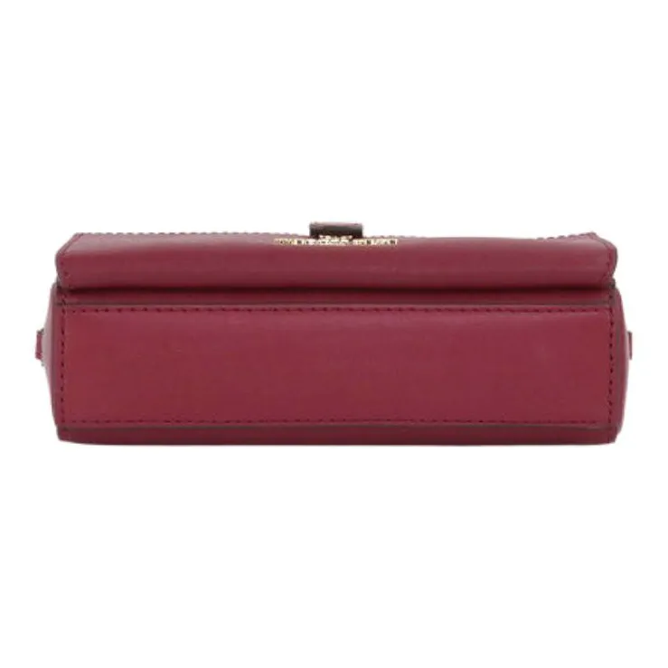 MICHAEL KORS Jet Set Leather Camera Bag, Handbag, Shoulder Bag Women's Strawberry Purple-2