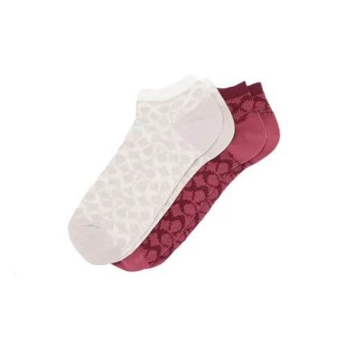 COACH SS23 Ankle Socks Women's 2 Pack
