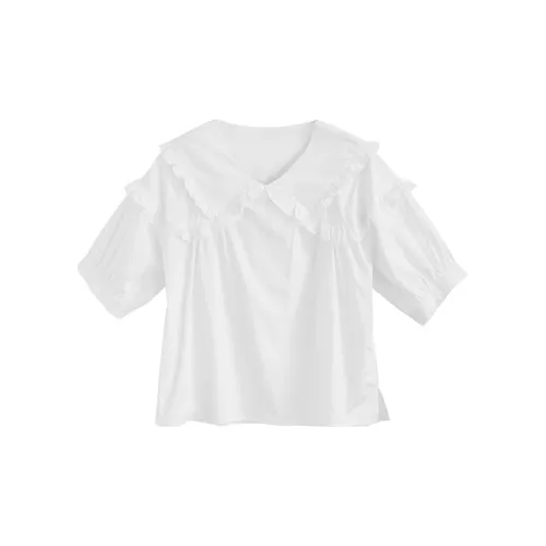 MINCOCROSEPEPPAR Shirt Women's White