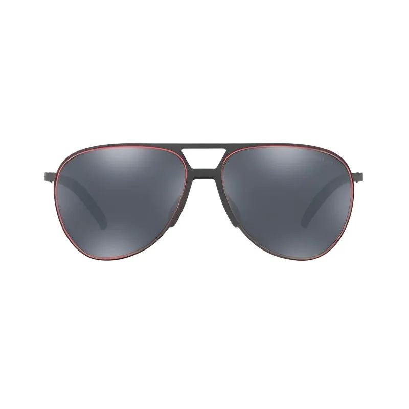 PRADA Injection Molding Aviator Sunglasses Men's Black-1
