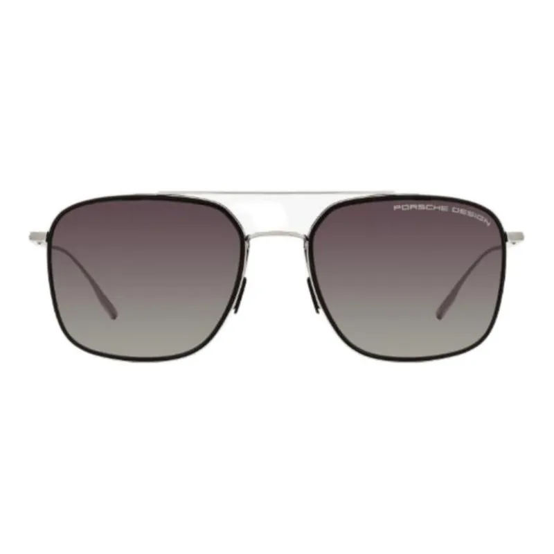 PORSCHE DESIGN Pure Titanium Square Sunglasses Unisex-1