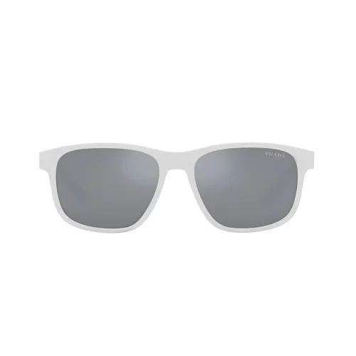 PRADA Logo print Square frame Sunglasses