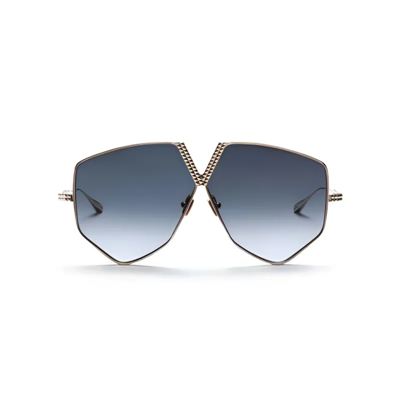 Valentino Geometric frame Tinted Sunglasses-1
