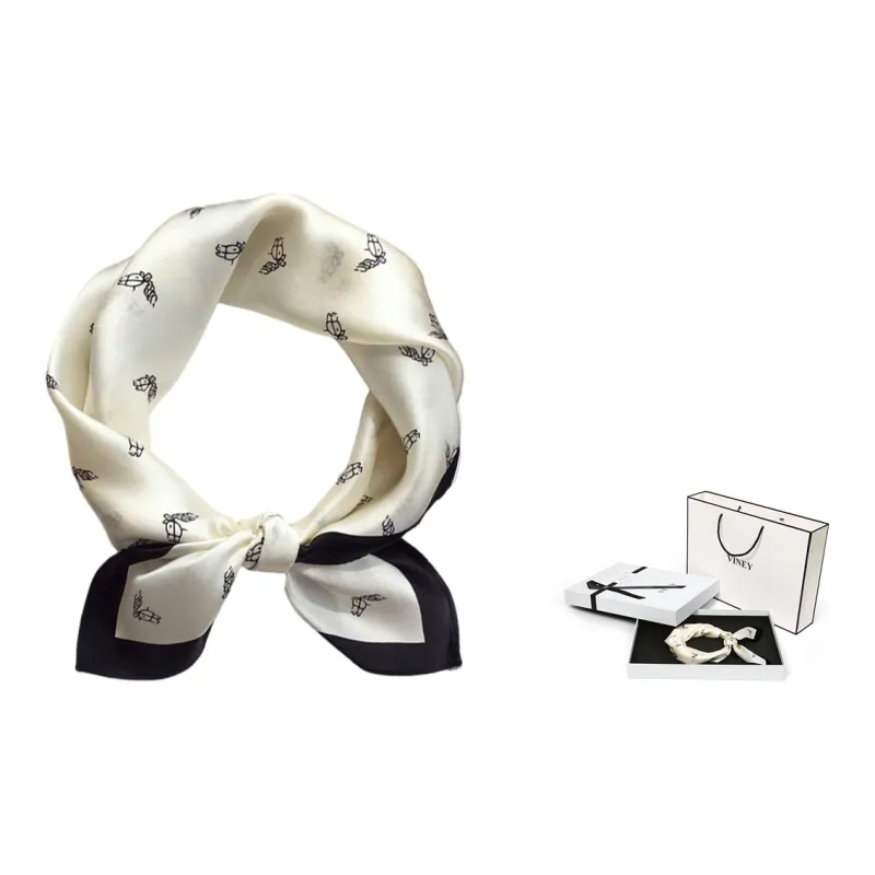 VINEY Silk Scarves Women's-0