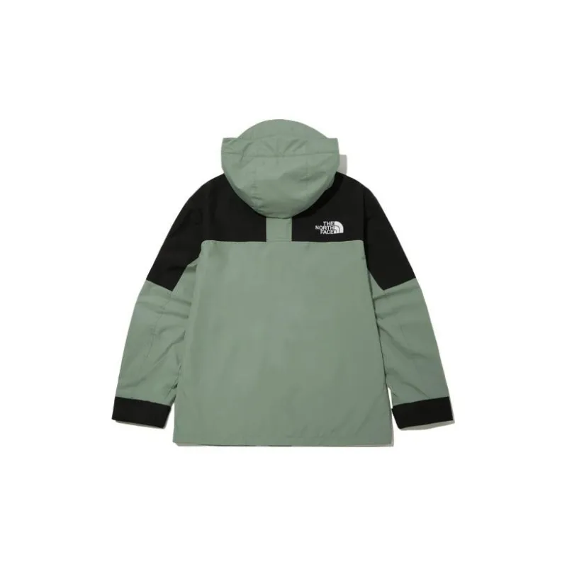 THE NORTH FACE Waterproof And Windproof Windbreaker Jacket Unisex Green-1