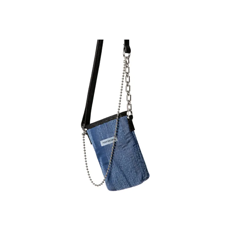 COMBACK Noonecan Woolen Shoulder Bag, Crossbody Bag Trumpets Women's Explosion Sweetheart/Denim Blue-0