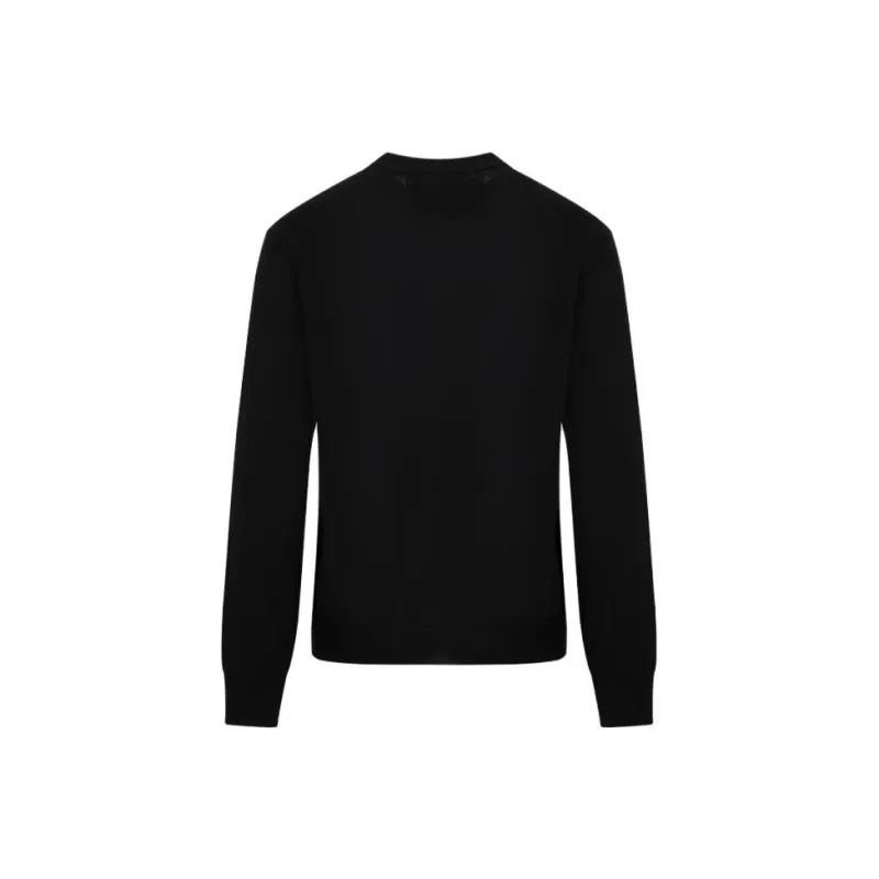 Givenchy Intarsia-Knit Crewneck Jumper-1