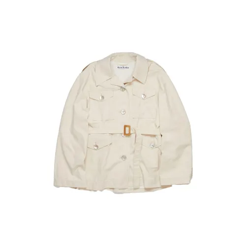 Acne Studios Coats Women's Beige