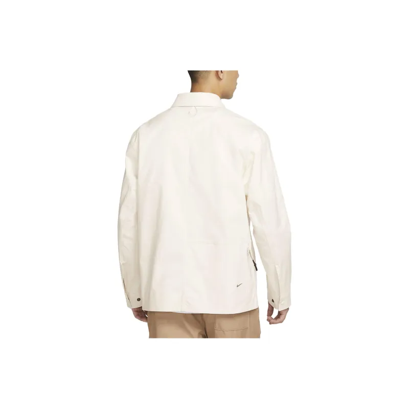 Nike Jackets Men Light Ivory White-1