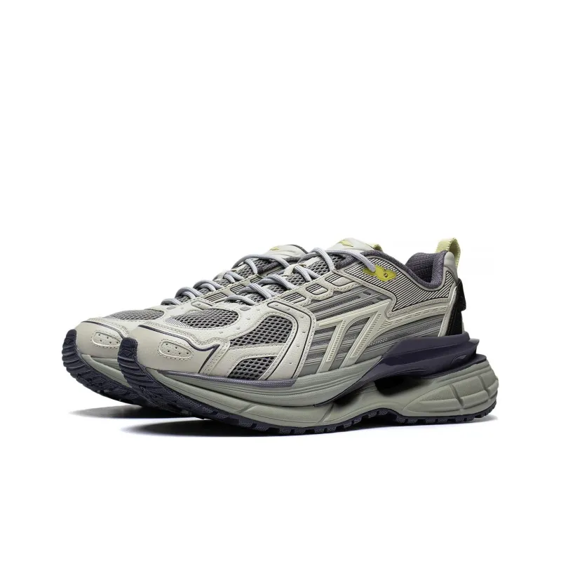 LiNing Comet 5 Anti Slip Wear Resistant Low Top Casual Shoes Men's Gray Black-2