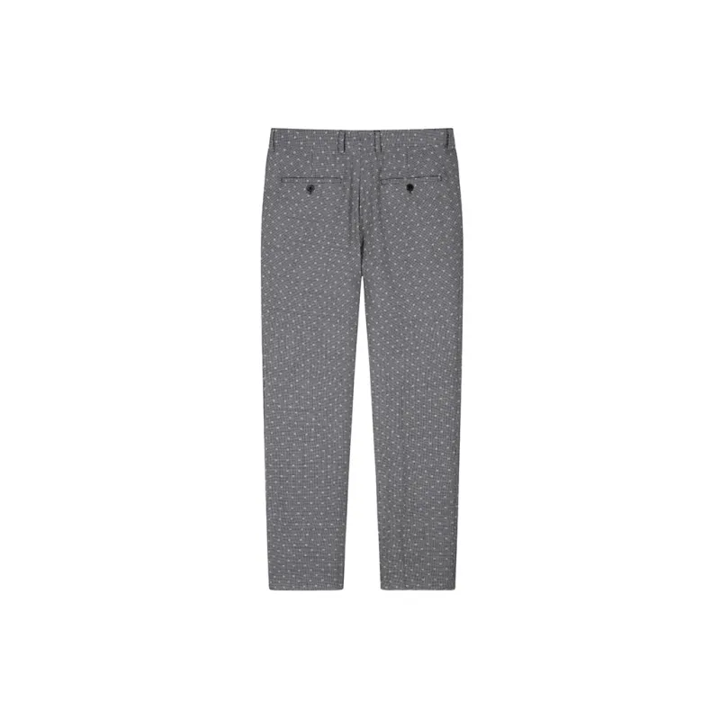 DAVID NAMAN Casual Pants Men Gray-1