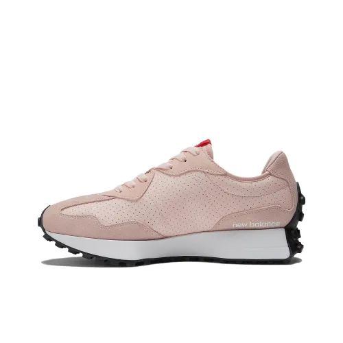 New Balance NB 327 Cushioning Anti Slip And Wear Resistant Low Top Running Shoes Unisex Pink Black